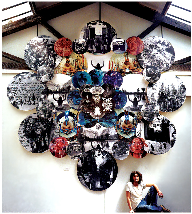 David E. T. Howard Photographer Photographic Mural at the San Francisco Art Commission Gallery