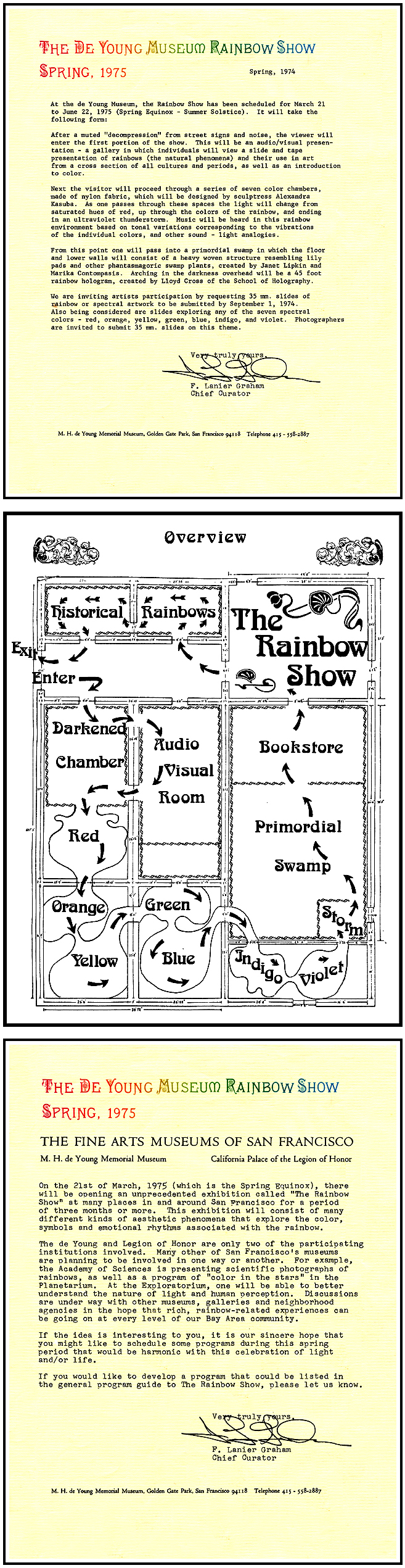 David E. T. Howard Photographer DeYoung Museum Rainbow Show