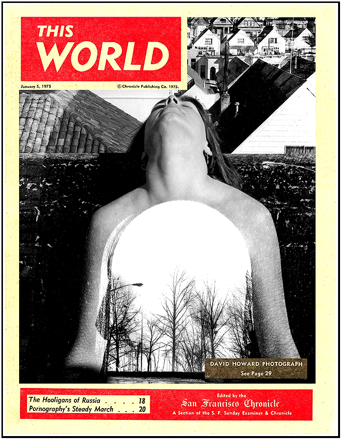 David E. T. Howard Photographer San Francisco Chronicle This World Cover Photograph