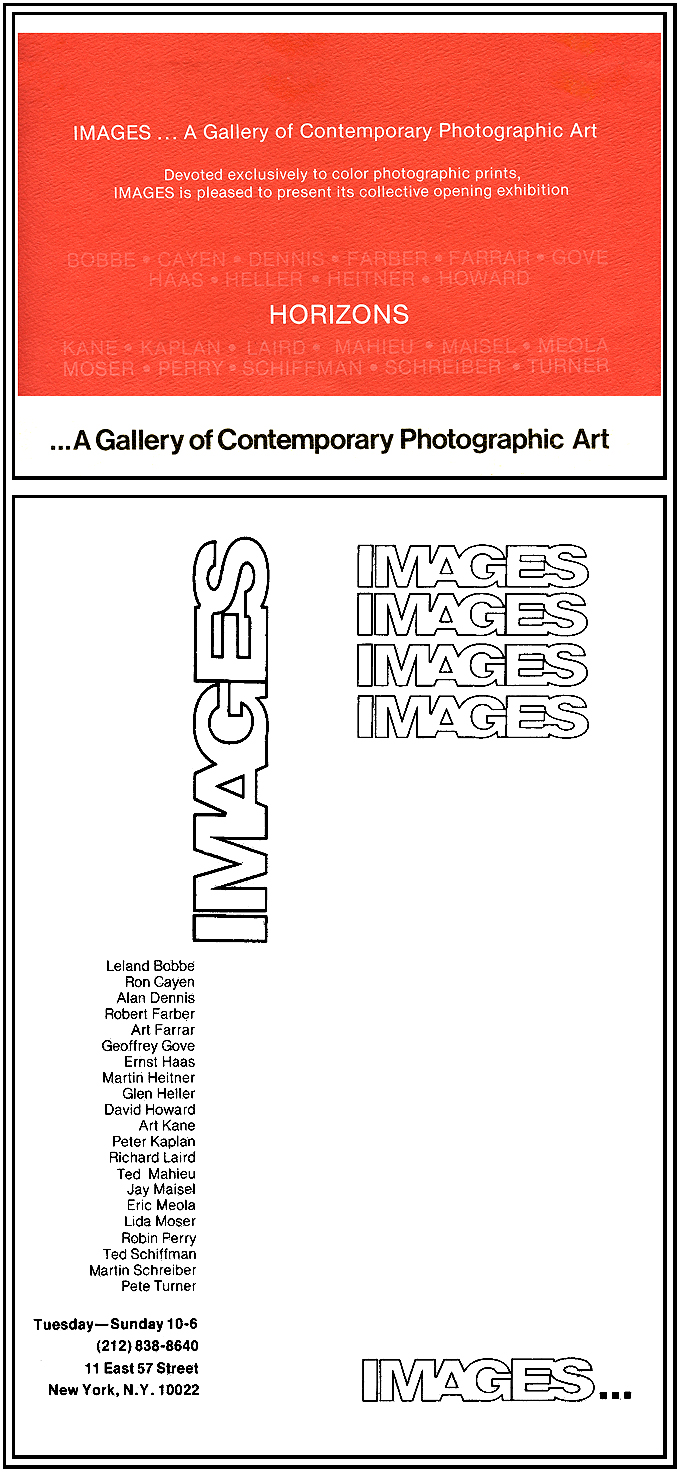David E. T. Howard Images Gallery New York New York Horizon Exhibition Announcement