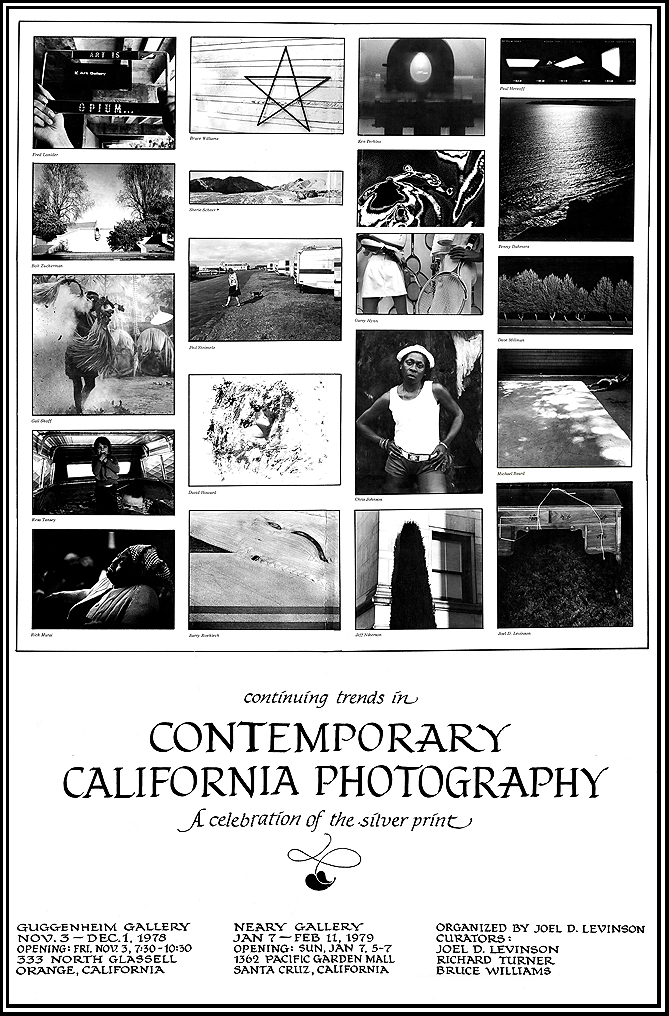 David Howard Photography California Photography Exhibition Poster