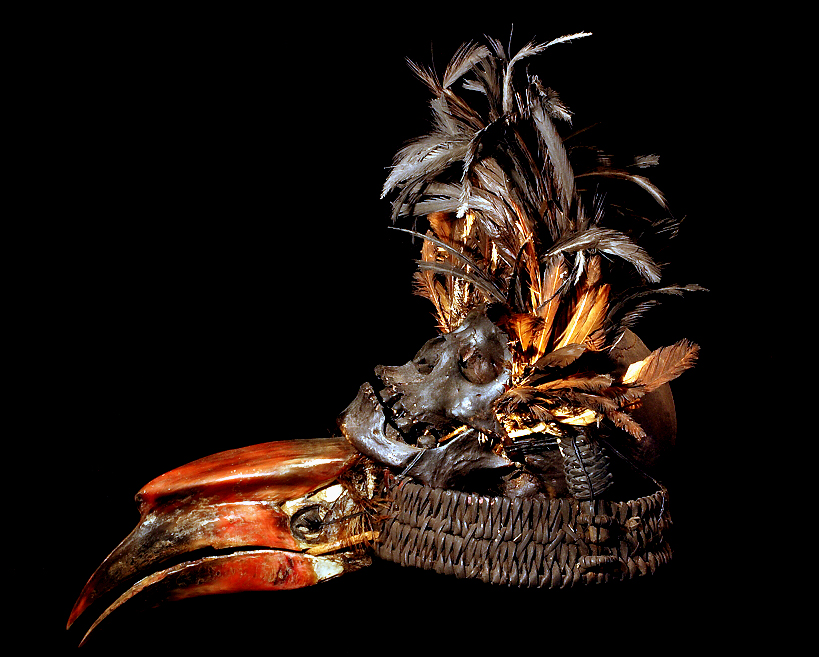 DAVID HOWARD TRIBAL ART IFUGAO HUMAN TROPHY SKULL