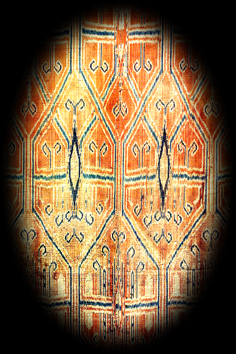 Dayak Hand Woven Textile Tribal Art Asia