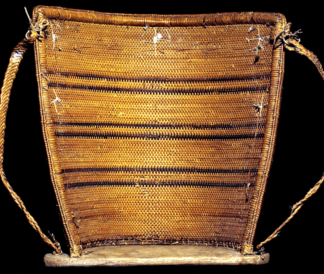 AUTHENTIC ANTIQUE DAYAK BABY CARRIER BASKET