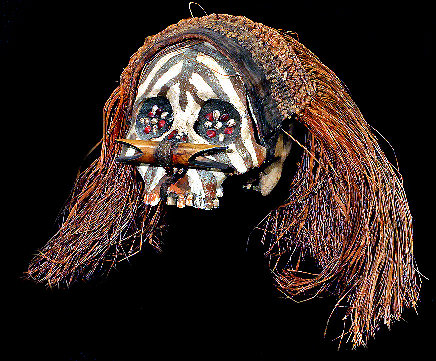 Asmat Victim Skull Tribal Art Asia
