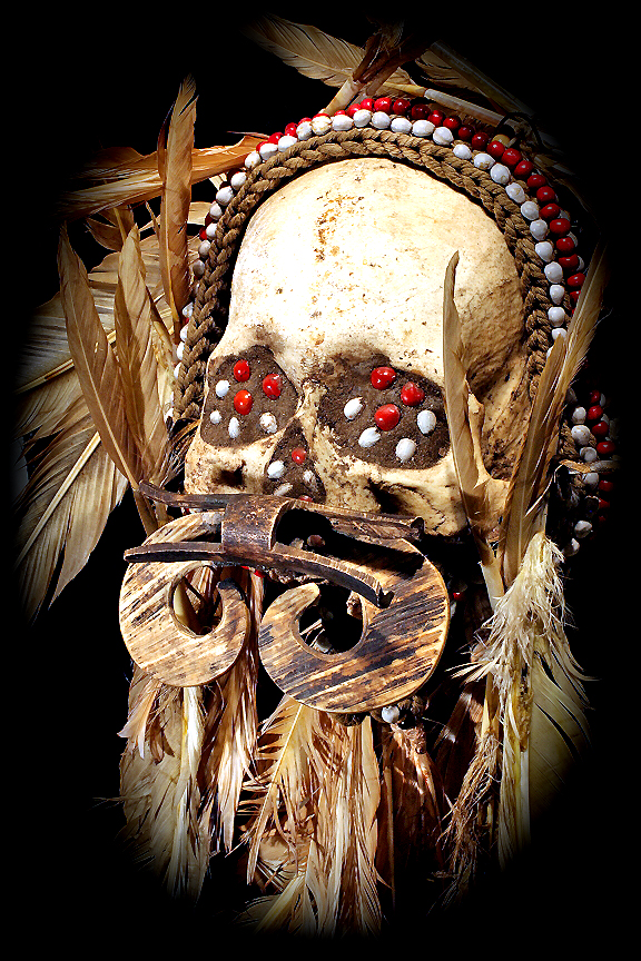 Asmat Ancestor Skull