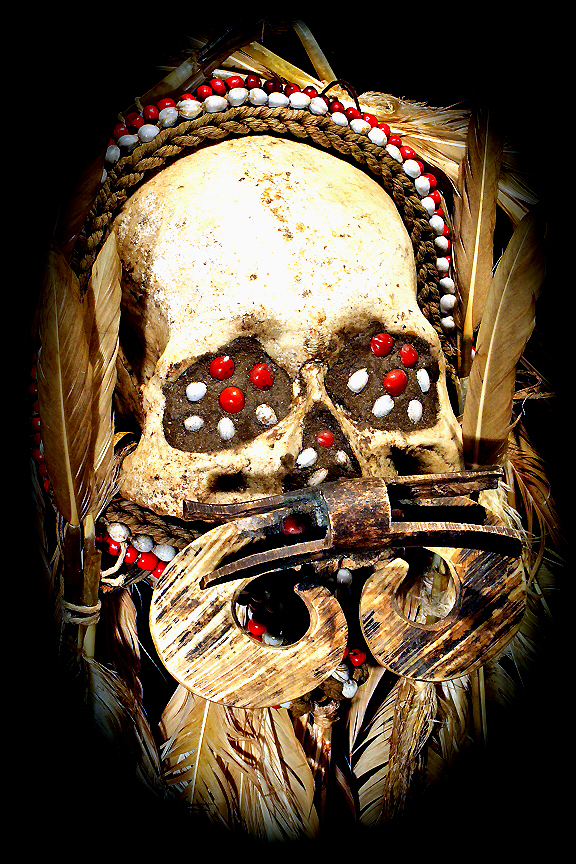 Asmat Skull David Howard Tribal Art Tribal Art Asia