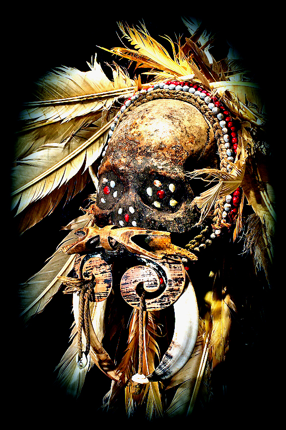 Asmat Skull David Howard Tribal Art