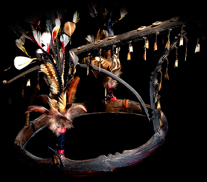 ILONGOT FEATHERED HEADDRESS DAVID HOWARD TRIBAL ART