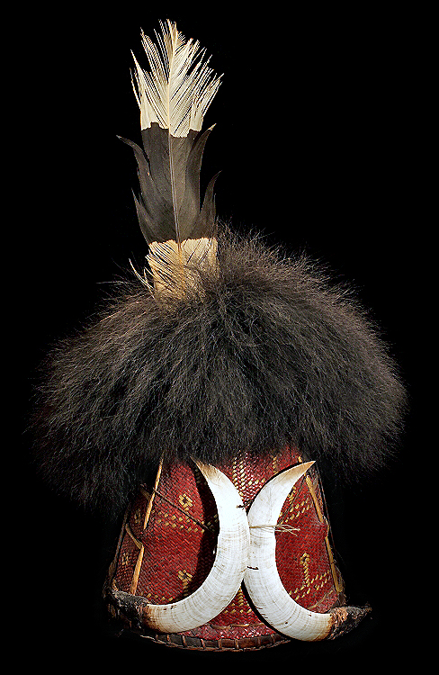 Naga Headdress Triabl rt Asia David Howard Tribal Art