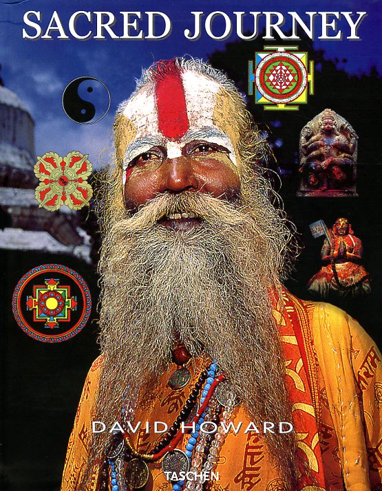 David Howard book: Sacred Journey The Ganges to the Himalayas Tibetan Mask